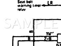 1993 Mitsubishi Mighty MAX  2.4 L4 GAS Wiring Diagram
