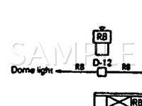 1993 Mitsubishi Mighty MAX  3.0 V6 GAS Wiring Diagram