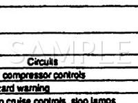 1993 Mitsubishi Precis  1.5 L4 GAS Wiring Diagram