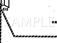1993 Mitsubishi Precis  1.5 L4 GAS Wiring Diagram