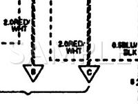 1993 Mitsubishi Precis  1.5 L4 GAS Wiring Diagram
