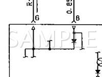 1994 Mitsubishi 3000GT VR-4 3.0 V6 GAS Wiring Diagram