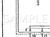 1994 Mitsubishi 3000GT  3.0 V6 GAS Wiring Diagram