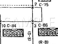 1994 Mitsubishi Diamante LS 3.0 V6 GAS Wiring Diagram