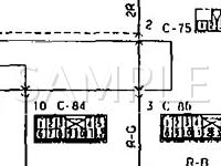 1994 Mitsubishi Diamante ES 3.0 V6 GAS Wiring Diagram