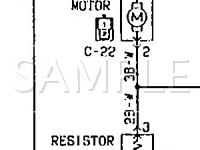 1994 Mitsubishi Expo LRV  2.4 L4 GAS Wiring Diagram