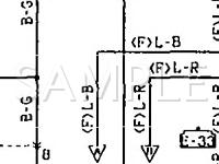 1994 Mitsubishi Expo LRV  2.4 L4 GAS Wiring Diagram