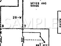 1994 Mitsubishi Galant LS 2.4 L4 GAS Wiring Diagram