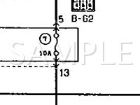 1994 Mitsubishi Mirage ES 1.8 L4 GAS Wiring Diagram
