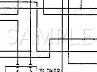1994 Mitsubishi Montero SR 3.5 V6 GAS Wiring Diagram