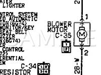 1994 Mitsubishi Montero LS 3.0 V6 GAS Wiring Diagram