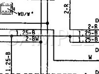 1994 Mitsubishi Mighty MAX  2.4 L4 GAS Wiring Diagram