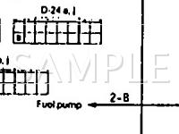 1994 Mitsubishi Mighty MAX  3.0 V6 GAS Wiring Diagram