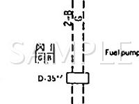 1994 Mitsubishi Mighty MAX  2.4 L4 GAS Wiring Diagram