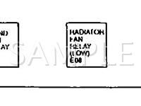 1994 Mitsubishi Precis  1.5 L4 GAS Wiring Diagram