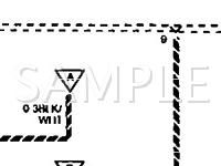 1994 Mitsubishi Precis  1.5 L4 GAS Wiring Diagram