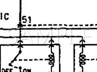 1995 Mitsubishi 3000GT  3.0 V6 GAS Wiring Diagram