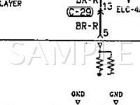 1995 Mitsubishi 3000GT Spyder SL 3.0 V6 GAS Wiring Diagram