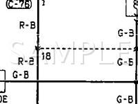 1995 Mitsubishi 3000GT  3.0 V6 GAS Wiring Diagram