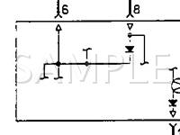 1995 Mitsubishi 3000GT Spyder VR-4 3.0 V6 GAS Wiring Diagram