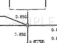 1995 Mitsubishi 3000GT Spyder VR-4 3.0 V6 GAS Wiring Diagram