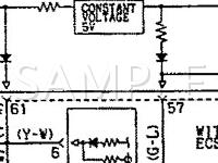 1995 Mitsubishi Diamante ES 3.0 V6 GAS Wiring Diagram