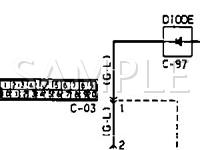 1995 Mitsubishi Diamante ES 3.0 V6 GAS Wiring Diagram