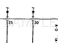 1995 Mitsubishi Eclipse GST 2.0 L4 GAS Wiring Diagram