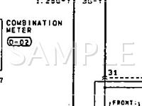 1995 Mitsubishi Galant S 2.4 L4 GAS Wiring Diagram