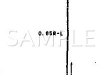 1995 Mitsubishi Galant S 2.4 L4 GAS Wiring Diagram