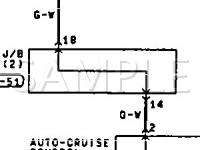 1995 Mitsubishi Galant ES 2.4 L4 GAS Wiring Diagram