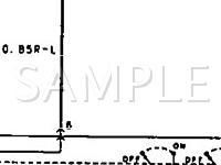 1995 Mitsubishi Galant LS 2.4 L4 GAS Wiring Diagram