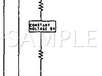 1995 Mitsubishi Galant ES 2.4 L4 GAS Wiring Diagram