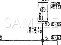 1995 Mitsubishi Mirage ES 1.5 L4 GAS Wiring Diagram