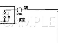 1995 Mitsubishi Mighty MAX SWB 2.4 L4 GAS Wiring Diagram