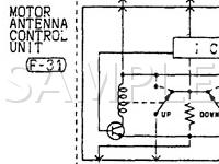 1996 Mitsubishi 3000GT  3.0 V6 GAS Wiring Diagram