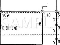 1996 Mitsubishi 3000GT Spyder SL 3.0 V6 GAS Wiring Diagram