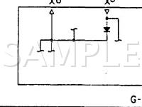 1996 Mitsubishi 3000GT Spyder VR-4 3.0 V6 GAS Wiring Diagram