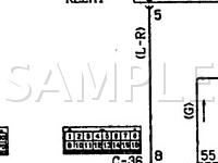 1996 Mitsubishi Diamante ES 3.0 V6 GAS Wiring Diagram