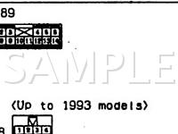 1996 Mitsubishi Diamante ES 3.0 V6 GAS Wiring Diagram
