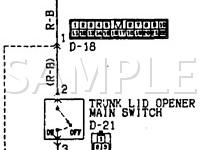 1996 Mitsubishi Diamante ES 3.0 V6 GAS Wiring Diagram