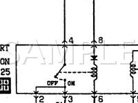 1996 Mitsubishi Diamante ES 3.0 V6 GAS Wiring Diagram