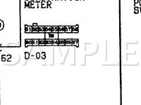 1996 Mitsubishi Diamante ES 3.0 V6 GAS Wiring Diagram