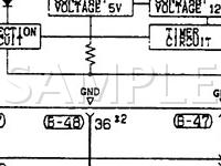 1996 Mitsubishi Eclipse GST 2.0 L4 GAS Wiring Diagram