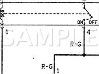 1996 Mitsubishi Eclipse GS 2.0 L4 GAS Wiring Diagram