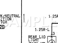 1996 Mitsubishi Galant LS 2.4 L4 GAS Wiring Diagram