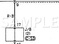 1996 Mitsubishi Galant LS 2.4 L4 GAS Wiring Diagram