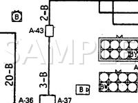1996 Mitsubishi Mighty MAX SWB 2.4 L4 GAS Wiring Diagram