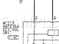 1997 Mitsubishi 3000GT  3.0 V6 GAS Wiring Diagram
