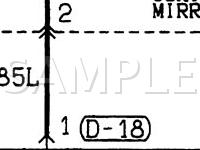 1997 Mitsubishi 3000GT SL 3.0 V6 GAS Wiring Diagram